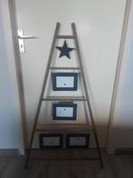 Gave fotolijst standaard laddervorm, Minder dan 50 cm, Minder dan 50 cm, Zo goed als nieuw, Hout