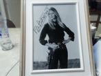 Brigitte Bardot met originele handtekening, Verzamelen, Overige Verzamelen, Muziek Artiesten en beroemdheden, Ophalen of Verzenden
