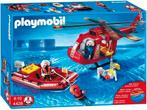 PLAYMOBIL Reddingshelikopter en Boot (4428) - Zonder Motor, Gebruikt, ., Jongen of Meisje, Ophalen of Verzenden