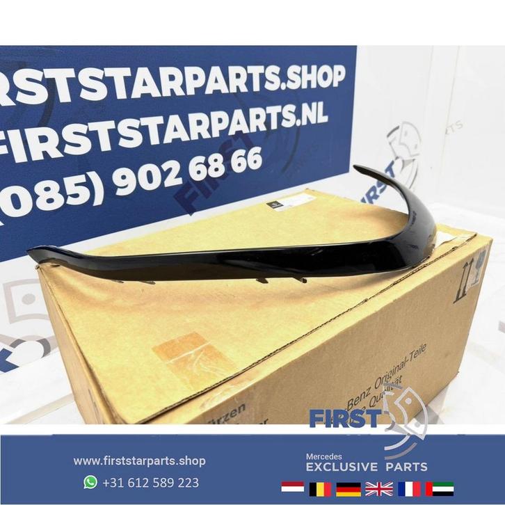 W177 A45 AMG VOORBUMPER AERO SPLITTER LINKS of RECHTS 2018-2, Auto-onderdelen, Carrosserie en Plaatwerk, Achterklep, Mercedes-Benz