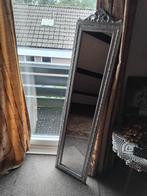 BROCANTE LIJST met kuif MET SPIEGEL /PASSPIEGEL 1.45 H, Huis en Inrichting, Woonaccessoires | Spiegels, Ophalen, Minder dan 50 cm