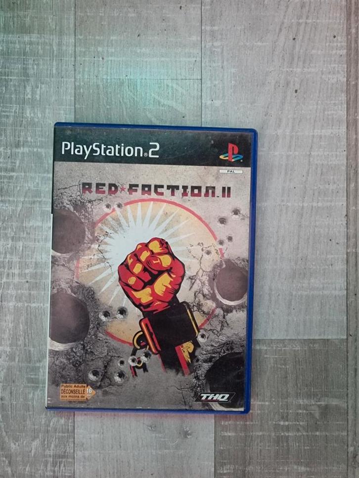 Red Faction II - PlayStation 2, Spelcomputers en Games, Games | Sony PlayStation 2, Gebruikt, Shooter, 1 speler, Vanaf 16 jaar