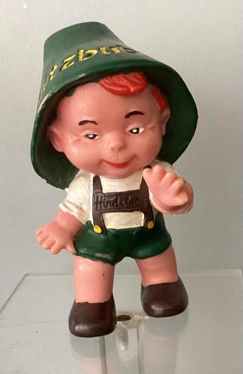 Spitzbub figuur Allgäuer Feinkäse Hindelung ca.11 cm reclame, Verzamelen, Merken en Reclamevoorwerpen, Gebruikt, Overige typen