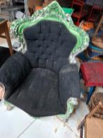 Antieke fauteuil, Ophalen