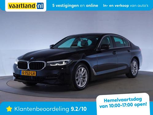 BMW 5 Serie 520i Executive Edition Aut. [ LED Leder Sportsto, Auto's, BMW, Bedrijf, Te koop, 5-Serie, ABS, Airbags, Airconditioning