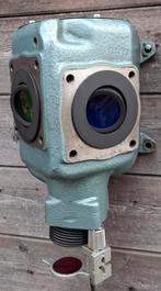 Unieke Alien/Robot Lamp - industriële, Gebruikt, Ophalen of Verzenden, Glas, Industrieel, Steampunk, Vintage