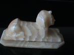 Marmeren sphinx, Verzamelen, Beelden en Beeldjes, Ophalen of Verzenden, Gebruikt, Dier