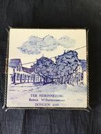 Tegeltje in frame . Reünie Wilhelminastraat Dongen 1989, Contacten en Berichten, Reünies