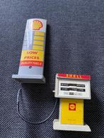 Oud Speelgoed Shell benzinepomp, Ophalen of Verzenden