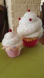 2 sier/decoratie gebakjes/ taartjes., Ophalen of Verzenden, Zo goed als nieuw, Wanddecoratie