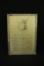 Poster "Historique de la 127e division", Ophalen of Verzenden, Landmacht, Overige gebieden, Foto of Poster