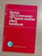 Norton 750 Commando Handbook, Ophalen, Gelezen, Norton Villiers Limited, Merk of Model