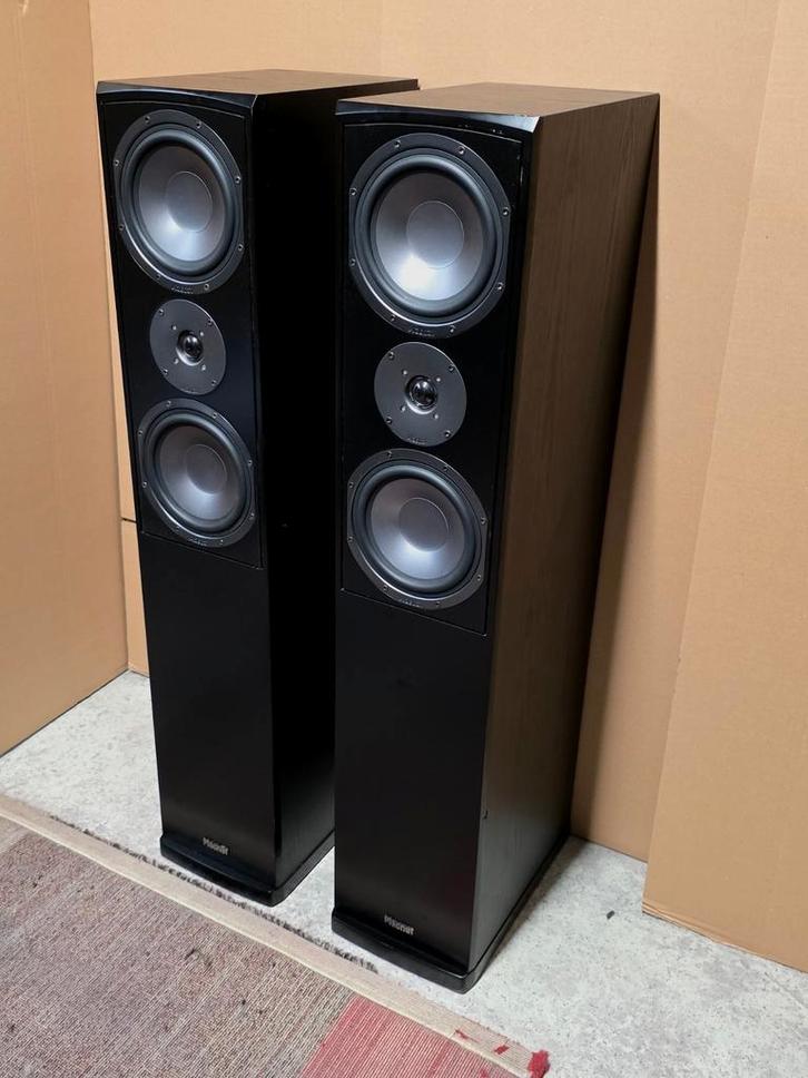 Magnat vector 205, Audio, Tv en Foto, Luidsprekers, Zo goed als nieuw, Front, Rear of Stereo speakers, 120 watt of meer, Magnat