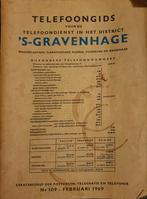 Telefoongids 's-Gravenhage 1969, Antiek en Kunst, Ophalen of Verzenden, Staatsbedrijf der Posterijen, Telegrafie en Telefonie