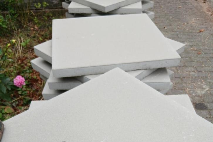 Mooie grijze strakke Kijlstra tegels 60×60×4cm/ 30 Breda, Tuin en Terras, Tegels en Klinkers, Nieuw, Terrastegels, Beton, 10 m² of meer