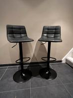 2 Barkrukken in Goede Staat - Verstelbaar, Huis en Inrichting, Barkrukken, Ophalen, Kunststof, Gebruikt, In hoogte verstelbaar