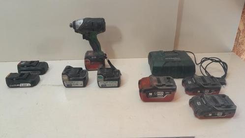 Hitachi panasonic metabo accu lader slagschroefmachine, Doe-het-zelf en Verbouw, Veiligheidskleding, Gebruikt, Ophalen of Verzenden
