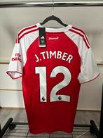 J. Timber 12 Arsenal thuis shirt 2025/2026 M, Nieuw, Adidas, Voetbal, Rood