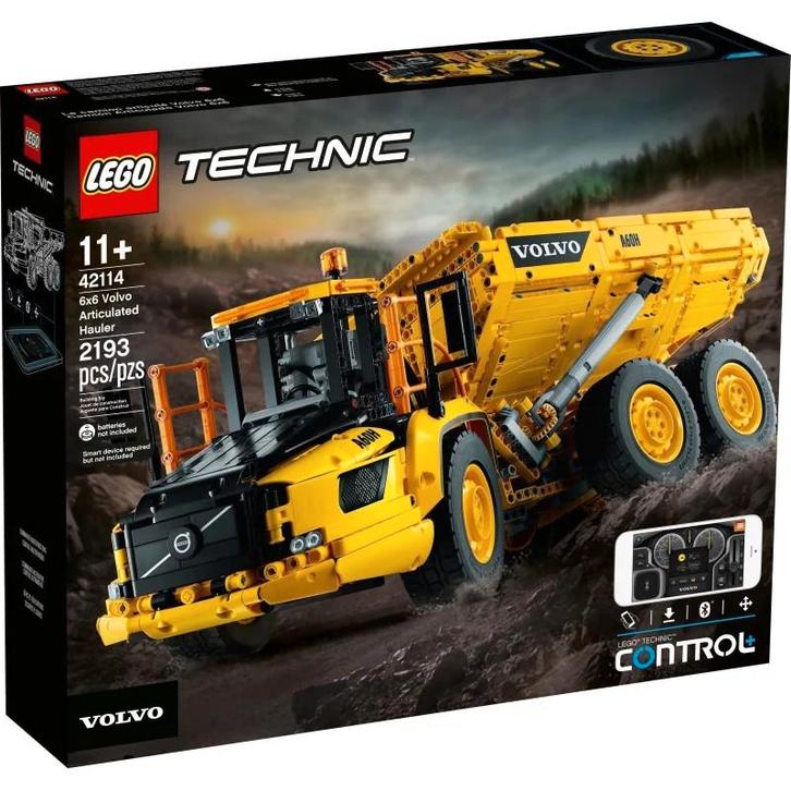 Nieuwe LEGO Technic 42114 Volvo 6x6 Kiepwagen, Kinderen en Baby's, Speelgoed | Duplo en Lego, Nieuw, Lego, Complete set, Ophalen of Verzenden