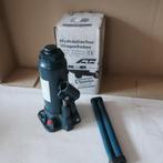 Hydraulische potkrik 5 ton autokrik blauw in doos origineel, Auto diversen, Krikken, Ophalen of Verzenden, Gebruikt, Manueel, Garagekrik