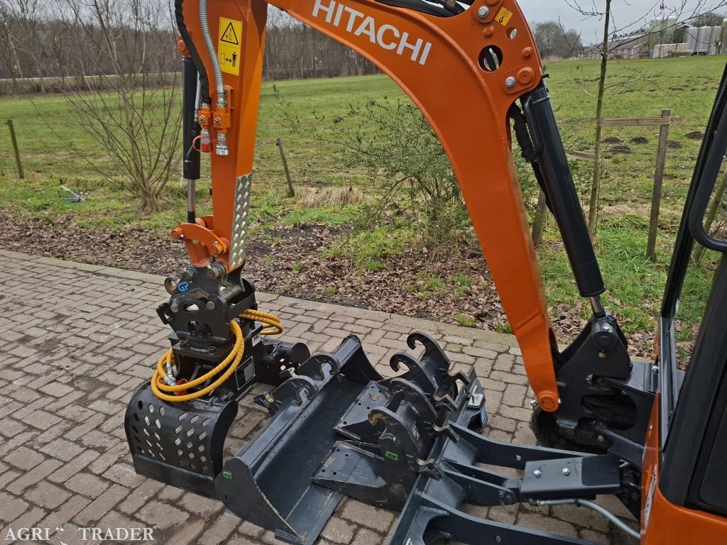 ≥ Hitachi ZX19-6 CR | bj2025 | 76 uur | 3 bakken en grijper