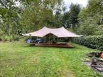te koop Tent Stretchtent 10 bij 10 meter, Caravans en Kamperen, Tenten, Ophalen, Zo goed als nieuw