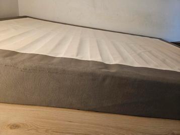 Ikea bedframe, lattenbodem, hoeslaken en verhogingspootjes - afbeelding 2