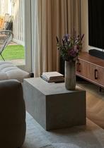 Marmerlook salontafel westwing, Huis en Inrichting, Tafels | Salontafels, Ophalen, 50 tot 100 cm, Zo goed als nieuw, Minder dan 50 cm