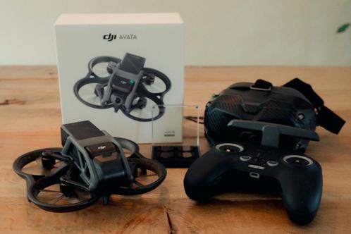 DJI Avata + Goggles V2 + Remote Controller 2 + ND-filters, Audio, Tv en Foto, Drones, Zo goed als nieuw, Drone met camera, Ophalen of Verzenden