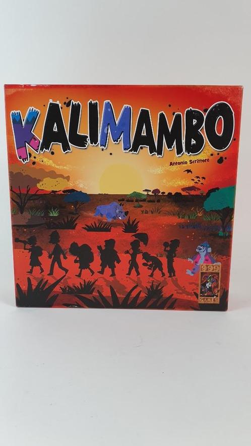 Kalimambo, bordspel van 999 Games. Compleet en mooi. 1A12, Hobby en Vrije tijd, Gezelschapsspellen | Bordspellen, Gebruikt, Ophalen of Verzenden