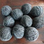 Handgesponnen Blauwe Texelaar Wol - 965 gram, Ophalen of Verzenden