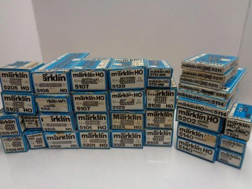 Marklin grote M-rail Partij  225 stuks. (H0), Hobby en Vrije tijd, Modeltreinen | H0, Gebruikt, Rails, Wisselstroom, Märklin, Ophalen of Verzenden