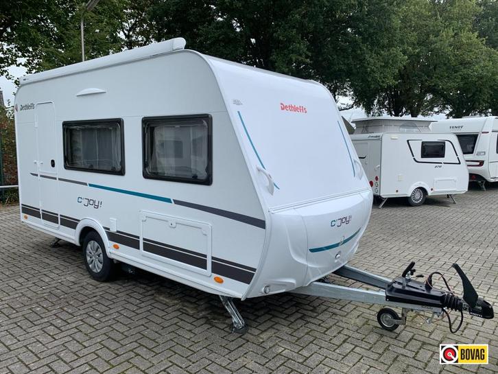 Dethleffs C'Joy 420 QSH Mover/Luifel/Voortent, Caravans en Kamperen, Caravans, Bedrijf, tot en met 3, 750 - 1000 kg, Overige, Dethleffs