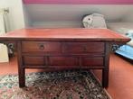 Rode chinese salontafel, Ophalen, Gebruikt, 100 tot 150 cm, 50 tot 75 cm