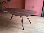 Eettafel cloudy (206x120) brons (als nieuw), Huis en Inrichting, Tafels | Eettafels, 100 tot 150 cm, 200 cm of meer, Ophalen of Verzenden