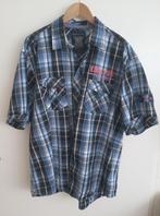 Angelo Litrico blauw geruit overhemd, maat XXL, Kleding | Heren, Overhemden, Oosterveldweg 15, 7274 DZ, Angelo Litrico, Zo goed als nieuw