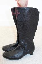 Prachtige Exclusieve Leren Durea Laarzen s27 (H7½/41) € 95,-, Kleding | Dames, Schoenen, Hoge laarzen, Durea, Zwart, Ophalen of Verzenden
