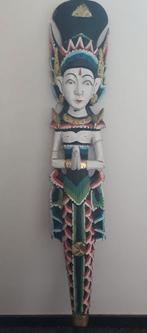Balinees Houten Beeld - Wanddecoratie, Antiek en Kunst, Ophalen
