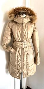 Prachtige Italiaanse winterjas maat 40/42, Ophalen of Verzenden, Zo goed als nieuw, Maat 38/40 (M), Beige