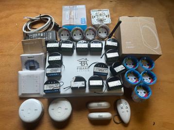Complete set Fibaro & Z-Wave componenten incl. Home Center 2 beschikbaar voor biedingen