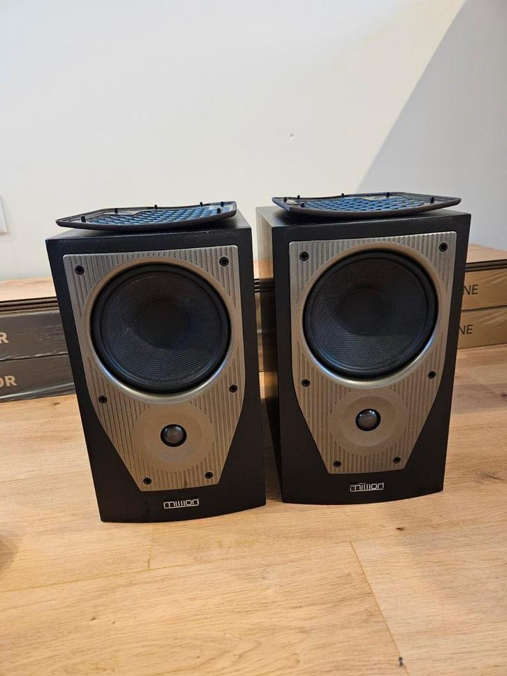 Mission m72i speakerset, Audio, Tv en Foto, Luidsprekers, Gebruikt, Front, Rear of Stereo speakers, Overige merken, Ophalen