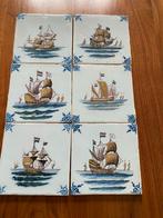 Tichelaar Makkum Tegels - Scheepsmotieven, Ophalen of Verzenden
