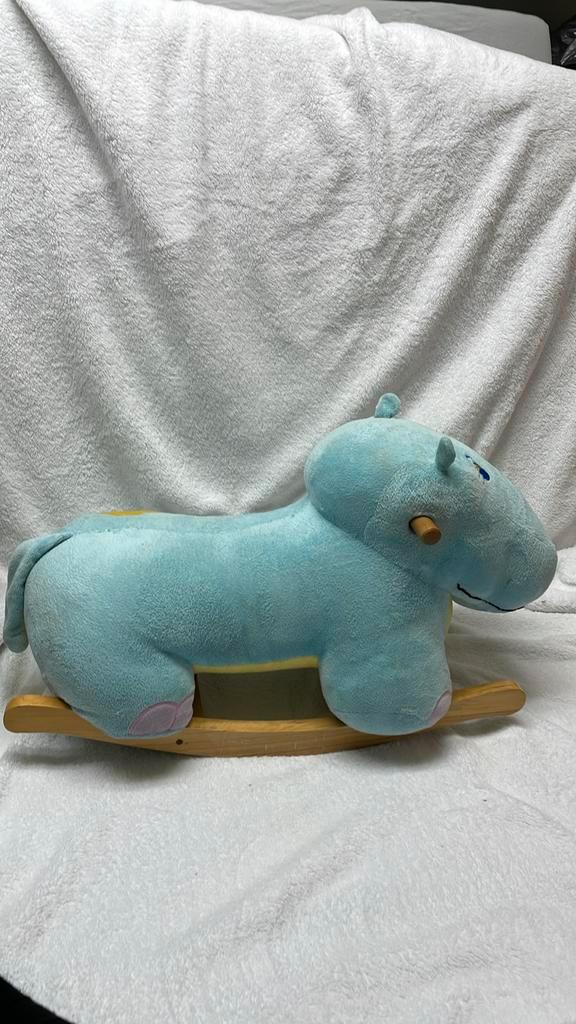 Hobbelnijlpaard - Leuk voor de kleintjes!, Kinderen en Baby's, Speelgoed | Hobbelfiguren, Gebruikt, Ophalen of Verzenden