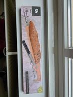 Nieuwe bamboe broodplank met mes, Ophalen of Verzenden, Nieuw