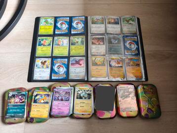 Pokemon 151 verzameling met map  beschikbaar voor biedingen
