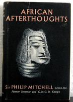 African Afterthoughts 1954 Mitchell Afrika Oeganda Kenia, Ophalen of Verzenden, Gelezen, Afrika