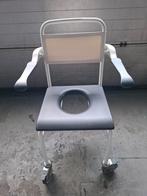 Po/douchestoel met wielen en rem, Ophalen, Zo goed als nieuw