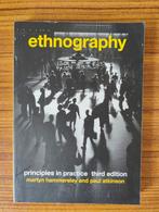 ethnography - Martyn Hammersley en Paul Atkinson, Ophalen of Verzenden, Zo goed als nieuw