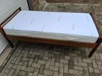 1 Persoons bed compleet 200x90cm slaaphoogte 60/65cm, Ophalen, 200 cm, Hout, 100 cm