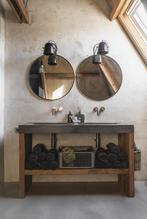 Betonwasbak, Huis en Inrichting, Badkamer | Badkamermeubels, Overige typen, Nieuw, Ophalen of Verzenden, Minder dan 100 cm